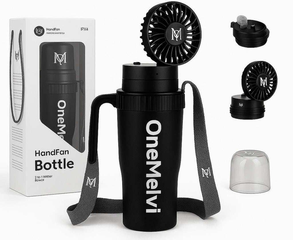 Gourde Ventilateur & Powerbank